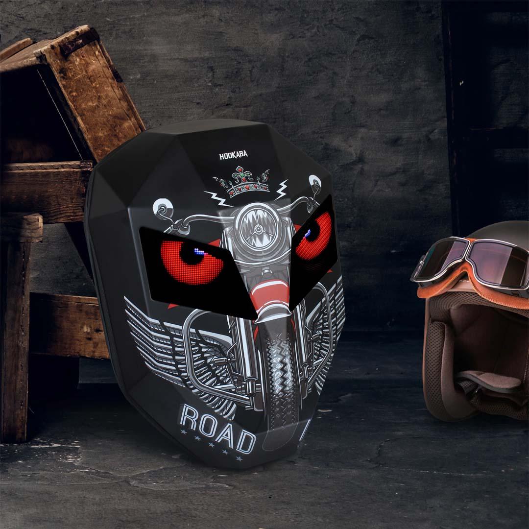 Hookaba Eye Rover Adventure LED Backpack – Hard Shell | Waterproof | 15.6” Laptop | 31L | Black - Jaiman Toys