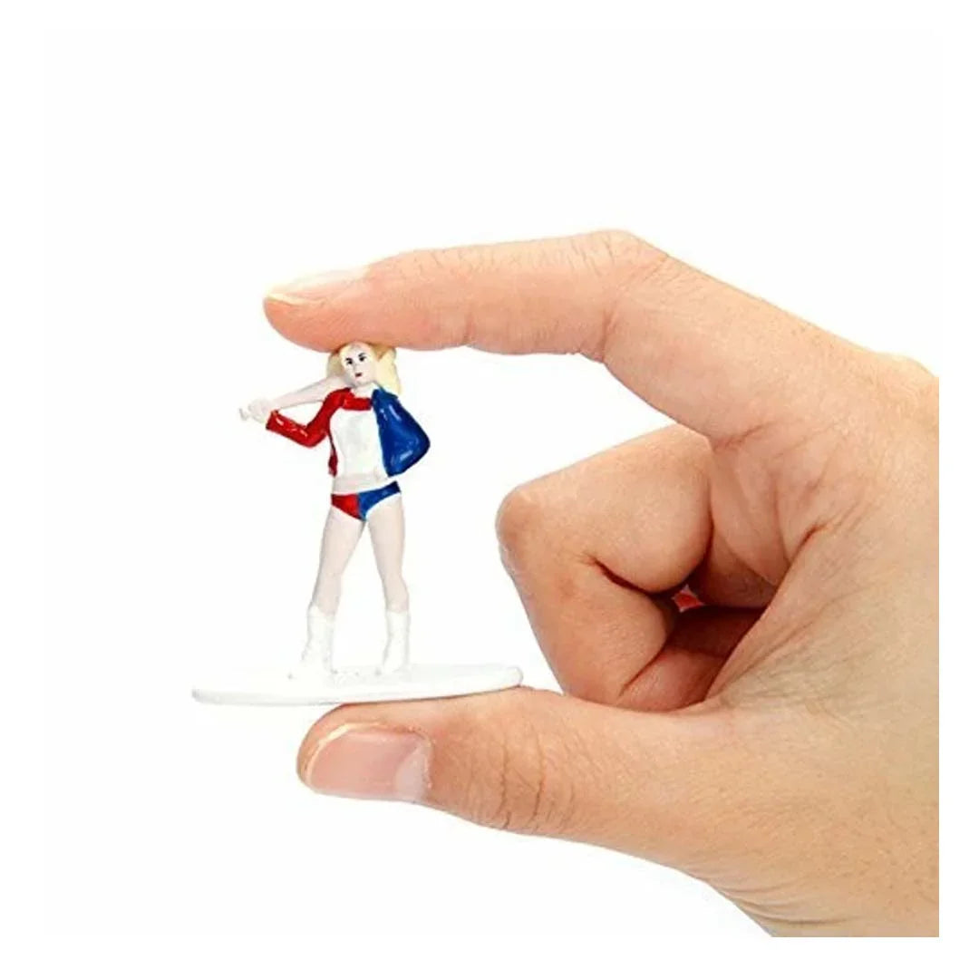 Jada Nano Metalfigs DC5 – Harley Quinn “Suicide Squad” Comic Fig | 1.65″ Diecast Miniature - Jaiman Toys