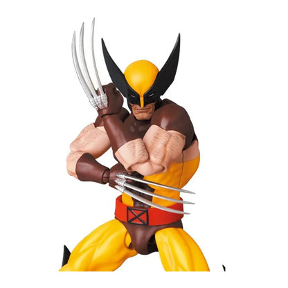 MAFEX No.138 Wolverine Action Figure | X-Men Marvel Comics | 6-Inch Collectible