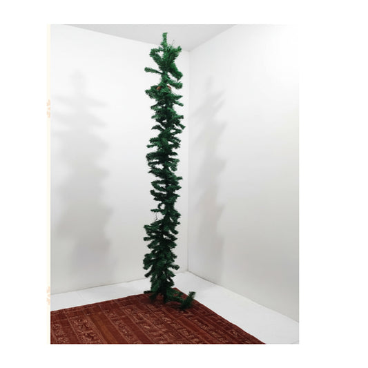 SWEN BRIAR 100 cm Green Garland Runner – Lush Decorative Leaf Garland for Walls, Stairways, Tables & Festive Corners | Artificial Greenery Home Décor