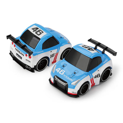 MINI GT 1:64 (Blister) QubeCarz Nissan GT-R R35 LB Works Type 1 GT Works ’70 #46 Die-Cast Model Car