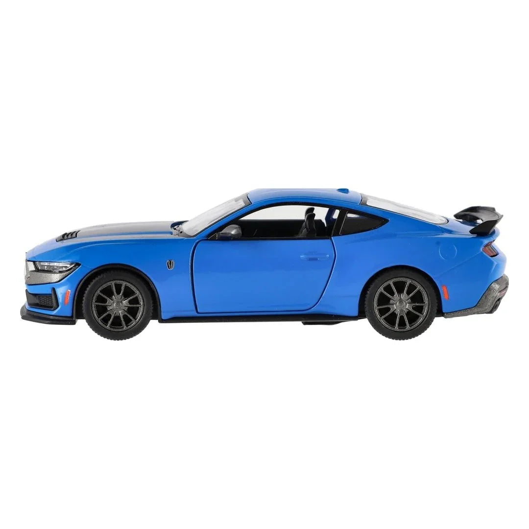 KiNSMART KT5455W 2024 Ford Mustang Dark Horse – 1:38 Scale Die-Cast Model Toy Car - Blue - Jaiman Toys