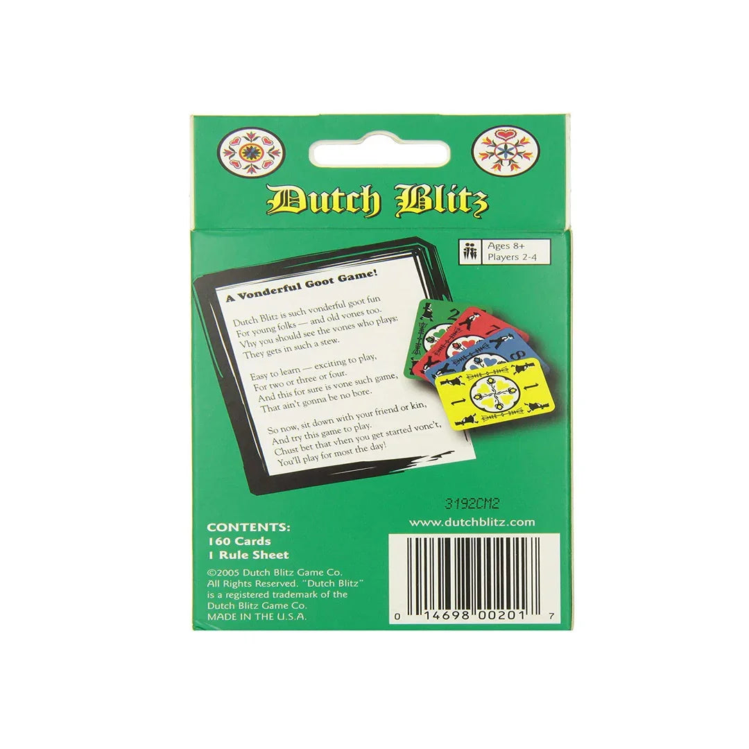 Dutch Blitz Card Game – Fast-Paced Family Party Game - Jaiman Toys