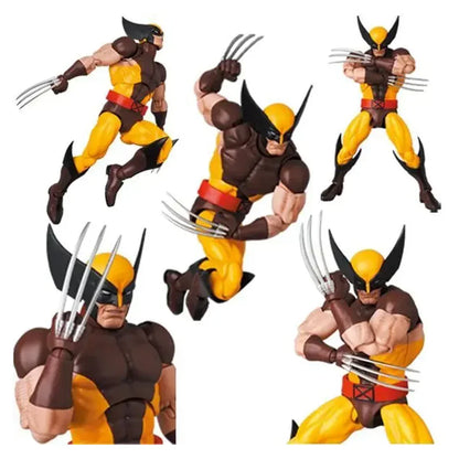 MAFEX No.138 Wolverine Action Figure | X-Men Marvel Comics | 6-Inch Collectible