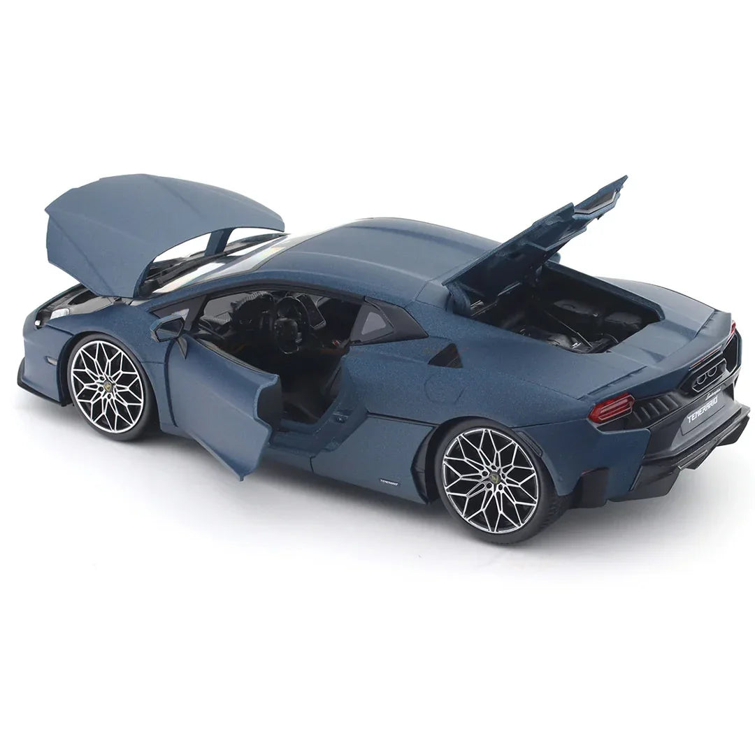 Bburago 1:18 Lamborghini Temerario Blue – Licensed Diecast Model Car Collectible