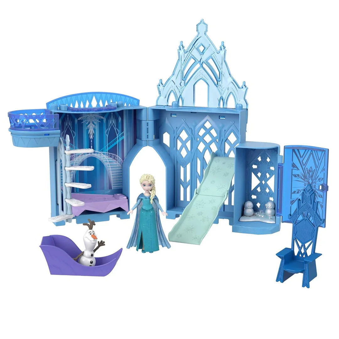 Disney Princess Frozen Storytime Stackers – Elsa Ice Palace Stackable Castle Set - Jaiman Toys