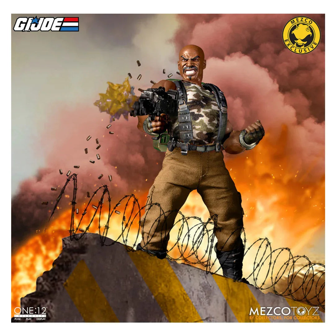Mezco One:12 Collective G.I. Joe Roadblock Action Figure – Exclusive - Jaiman Toys