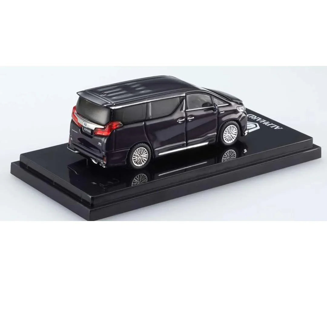 HJ642012BBK Toyota ALPHARD HYBRID (H30W) Hybrid with Sunroof Blue Pearl Crystal Shine - Jaiman Toys