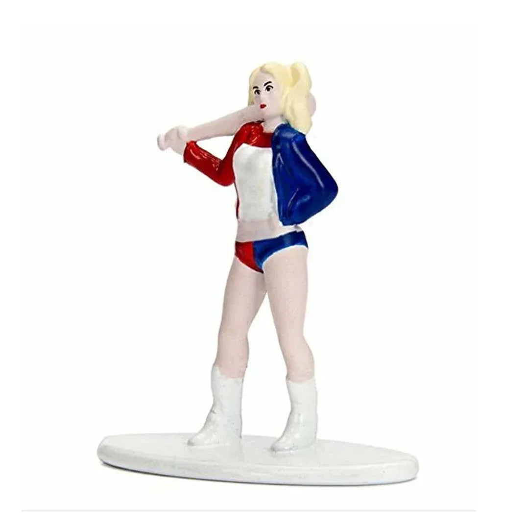 Jada Nano Metalfigs DC5 – Harley Quinn “Suicide Squad” Comic Fig | 1.65″ Diecast Miniature - Jaiman Toys