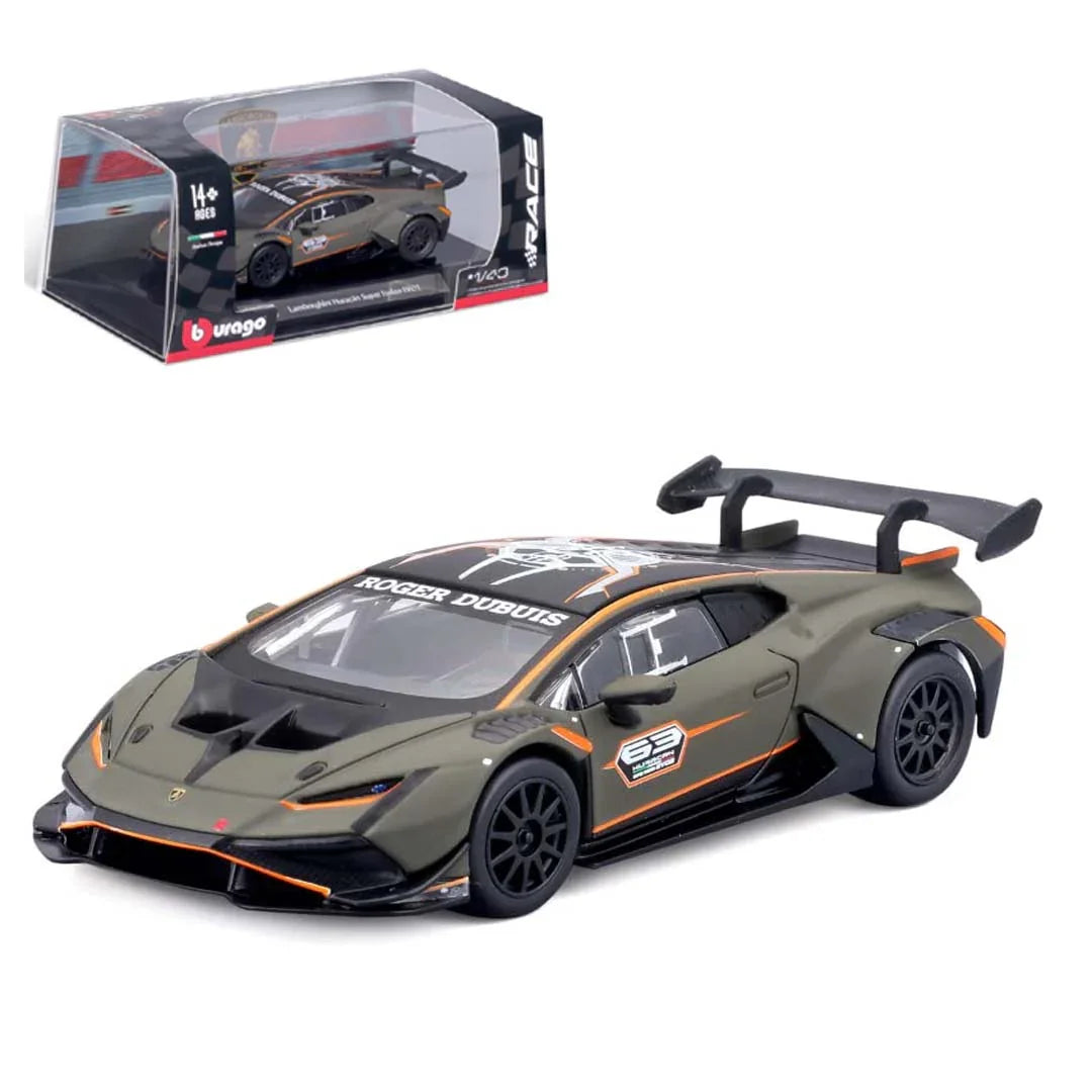 Bburago 1/43 Race Collection Crystal - Lamborghini Huracán Super Trofeo EVO2 - - Jaiman Toys