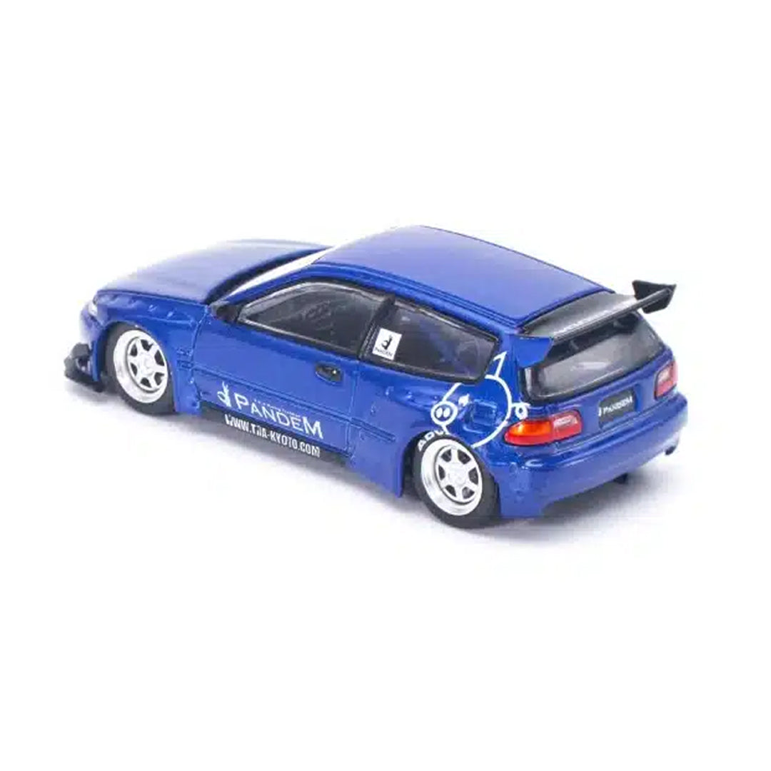 Pop Race 1:64 Honda Civic EG6 Pandem v1.5 | Widebody JDM Diecast Model Car