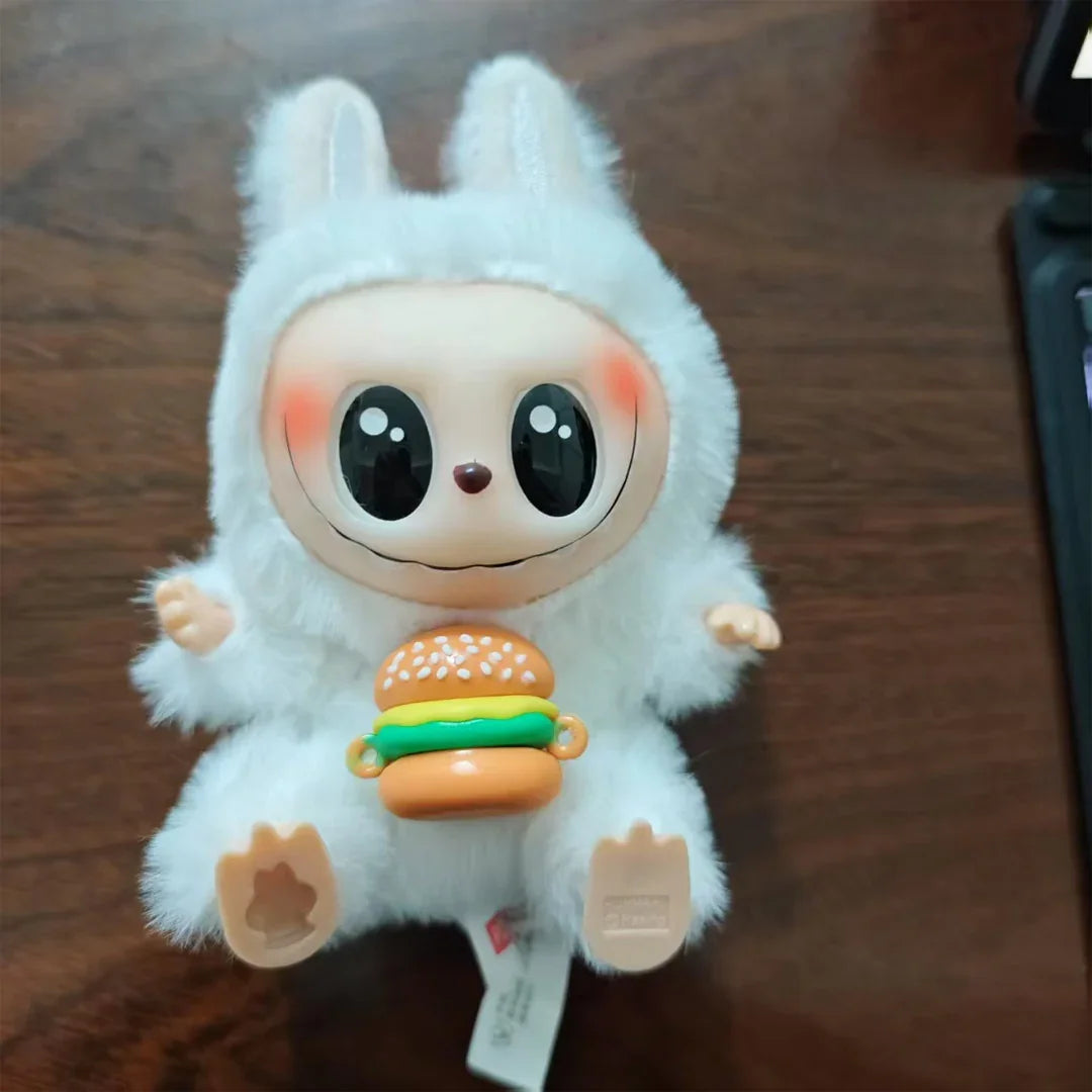 Pop Mart Labubu The Monsters Foodie Series – 1 Piece Blind Box Plush Keychain Figure - Jaiman Toys