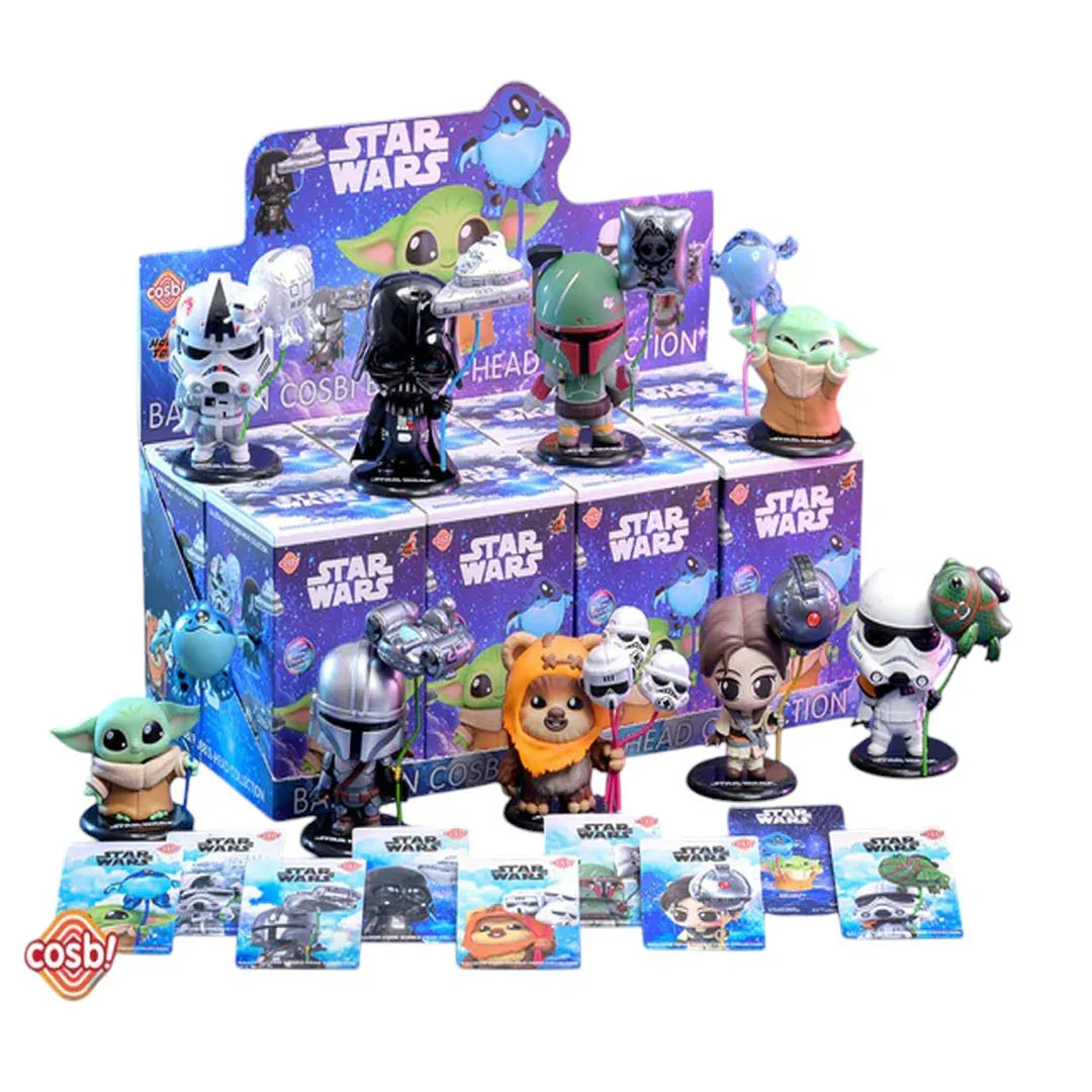 Hot Toys Ultimate Action Figure Star Wars Balloon Cosbi Bobble-Head Blind Box – 1 Random Figurine - Jaiman Toys