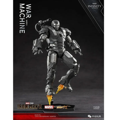 ZD Toys Marvel War Machine Mark I 1/10 Scale Action Figure – Iron Man Collection Gift Box - Jaiman Toys