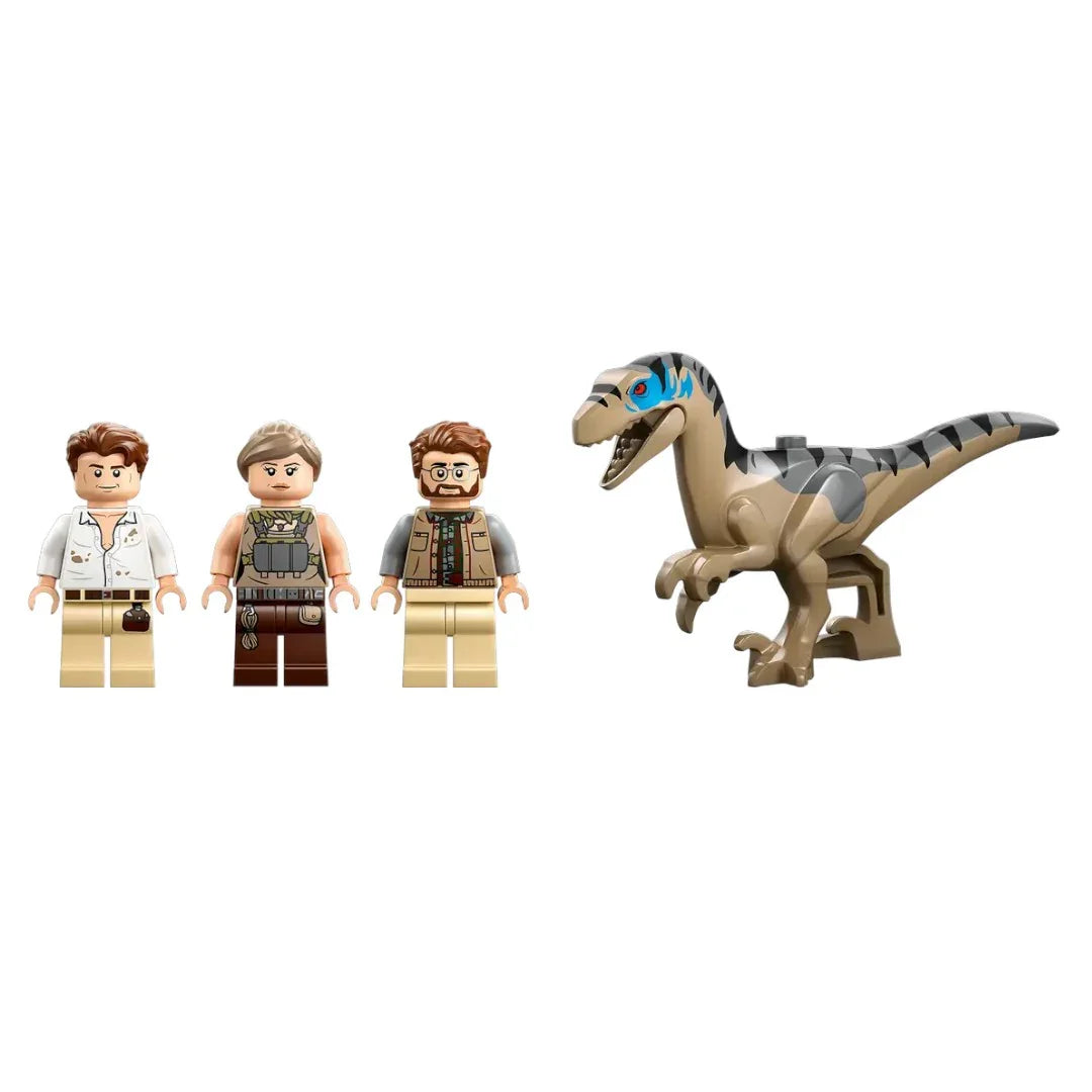 LEGO 76973 Jurassic World Raptor & Titanosaurus Tracking Mission Dinosaur Toy Building Blocks Toys (582 Pieces)