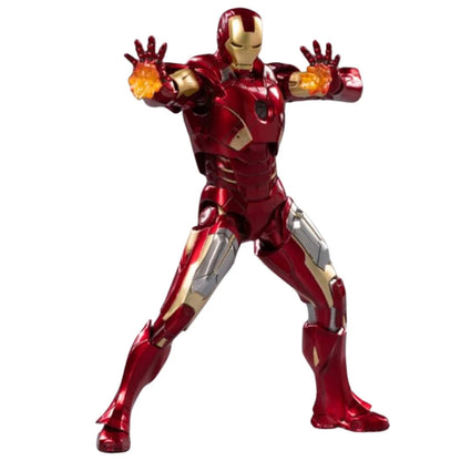 ZD 1907-07 Toys Marvel Iron Man Mark VII 1/10 Scale Action Figure with Light – Avengers Edition