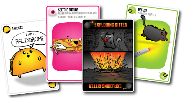 Exploding Kittens Card Game - Jaiman Toys