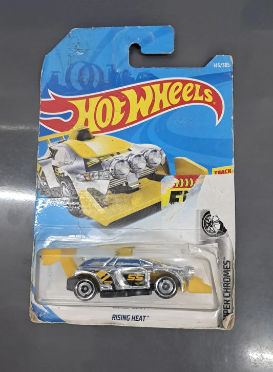 Hot Wheels Super CROMES Rising Heat - ( Card Damage ) - Jaiman Toys