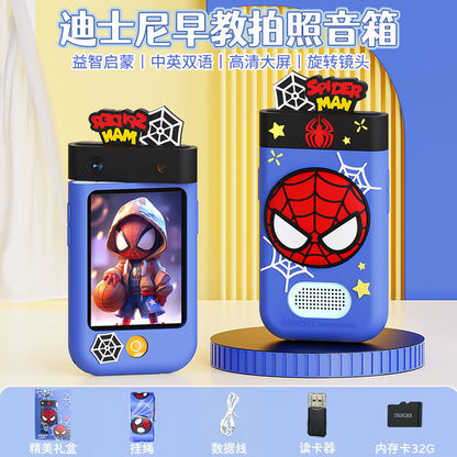 Disney Spider Man Kids Smartphone Toy – 2.8” Touchscreen & Rotatable Camera