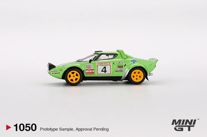 Minigt 1:64 Oracle Red Bull Racing RB19 #1 Max Verstappen 2023 F1 2023 Las Vegas GP Winner+Ford Puma Rally1 #16 M-Sport Ford WRT 2024 Rally Finland 3rd Place+Nissan Z VeilSide FFZ400 Seiran Blue+Lancia Stratos HF #4 1979 Spanish Rally Champion