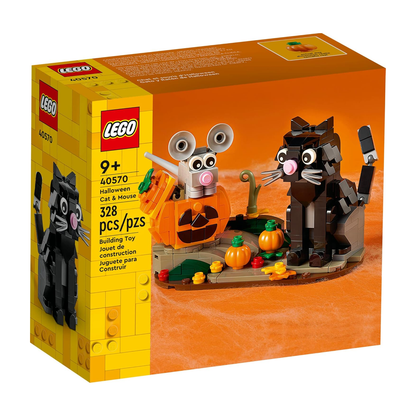 Lego Halloween Cat & Mouse 40570 Building Kit (328 Pieces)