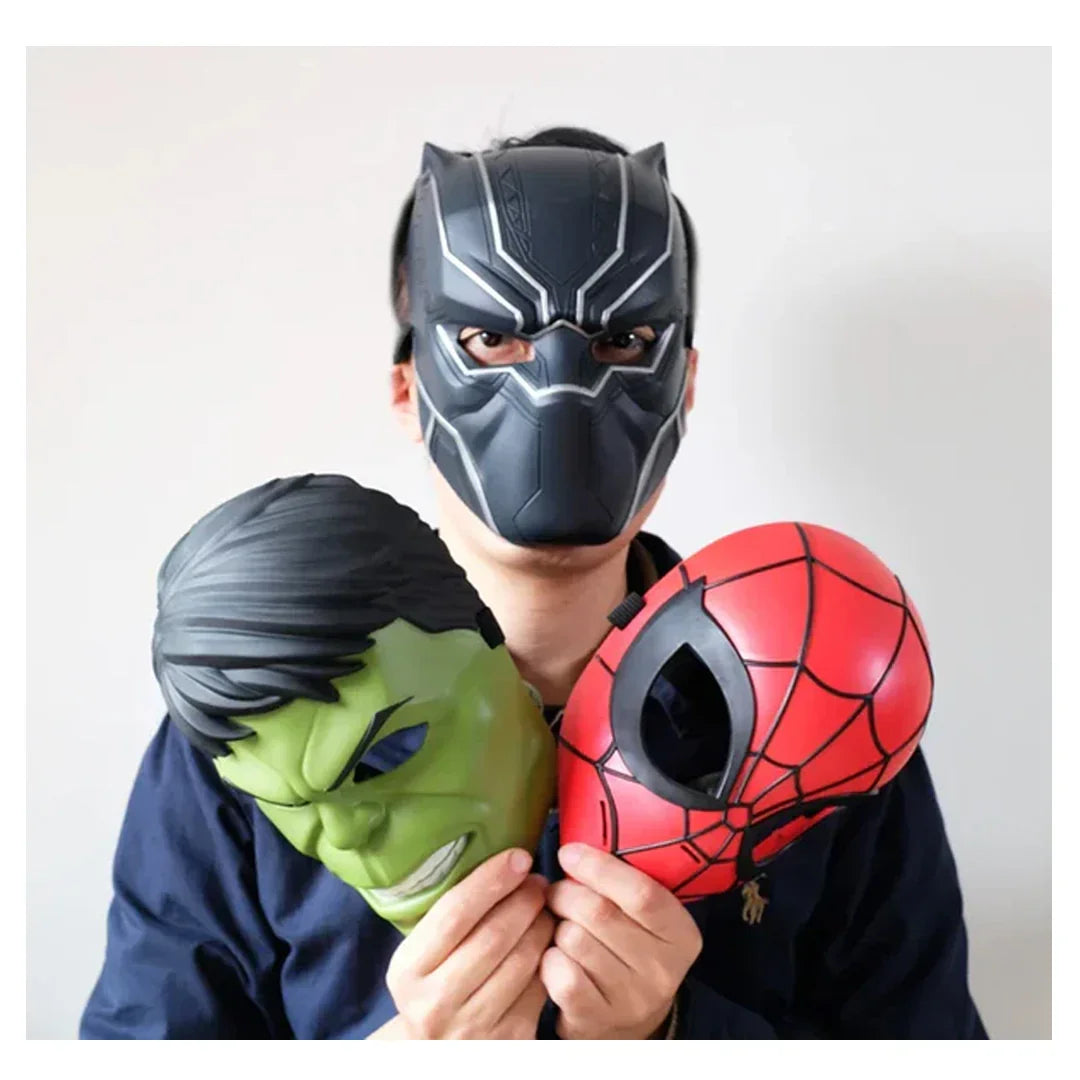 ZD Toys Marvel Avengers Thanos Role Play Mask – Supervillain Costume Mask for Kids (6+ Years) - Jaiman Toys