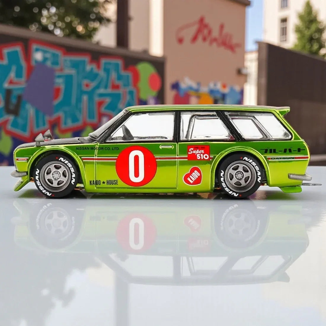 Kaido House 1:64 Datsun 510 Wagon – OG Flow Diecast Model