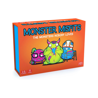 Monster Misfits- A Ridiculous Card Game (2-5 Players) Age 8+