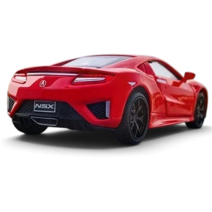 RMZ City Honda NSX 1:32 Scale Die-Cast Model Car –  Collectible Japanese Supercar with 2 Colour Variants, Opening Doors, Pull-Back Actio
