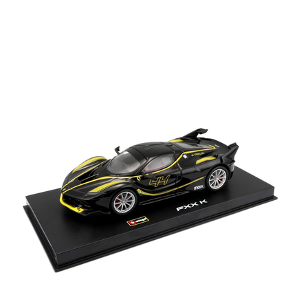 Bburago - 1/43 Scale Model Ferrari FXX K- Signature Series Sports Car Model (BLACK) Age 14+