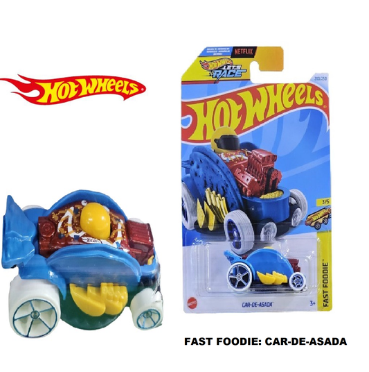 Hot Wheels Cars- CAR-DE-ASADA- FAST FOODIE!