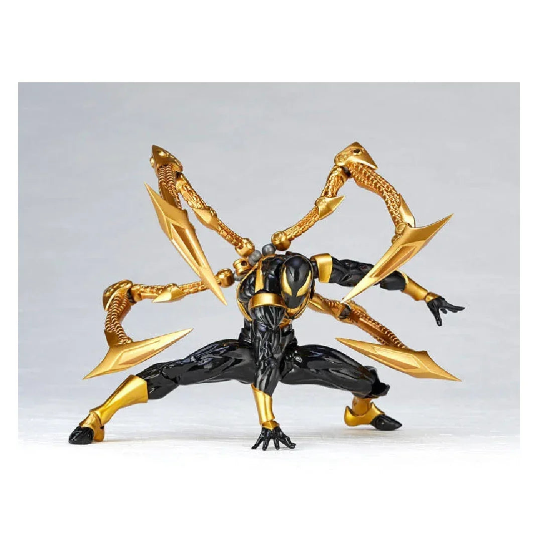 Spider-Man Iron Spider Black Version Amazing Yamaguchi Revoltech Spider-Man Iron Spider Black Version Amazing Yamaguchi Revoltech