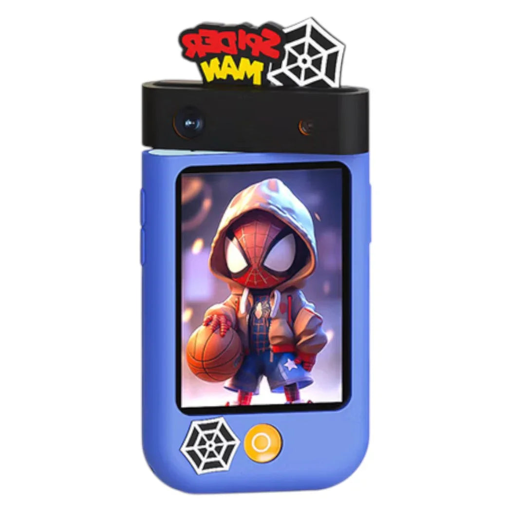 Disney Spider Man Kids Smartphone Toy – 2.8” Touchscreen & Rotatable Camera