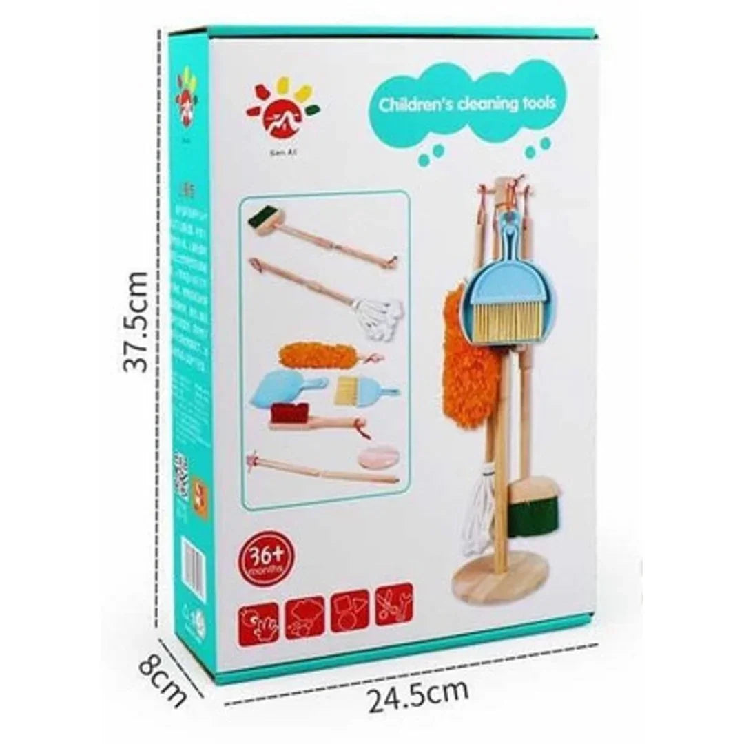 (Box Damage) Children's Cleaning Tools– Pretend Play Housekeeping Set For Kids