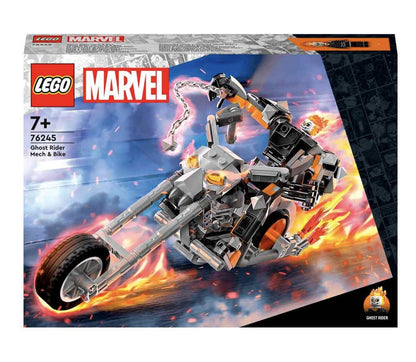 LEGO Marvel Ghost Rider Mech&Bike 76245 Building Set (264 Pcs)