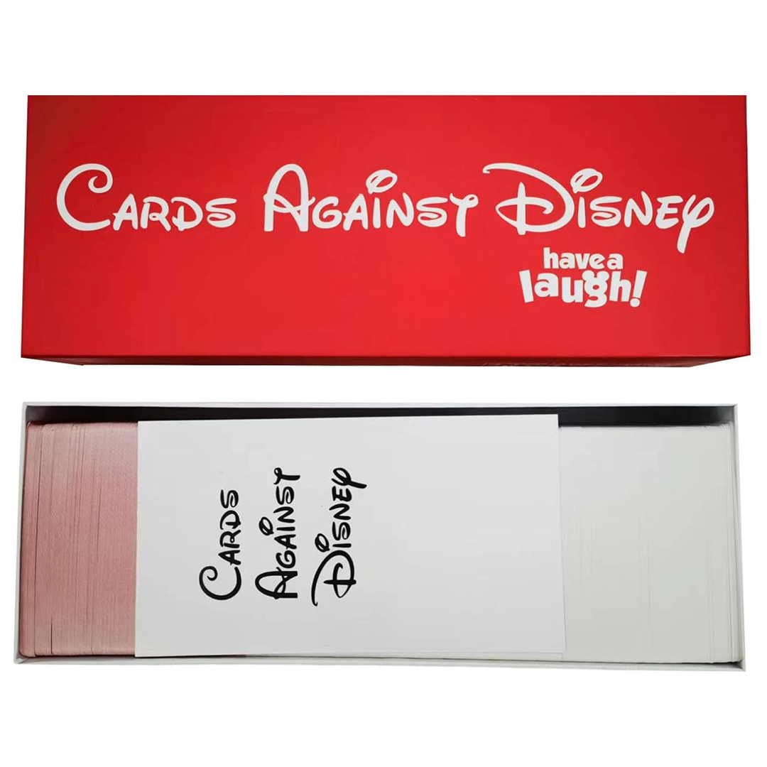 Cards Against Disney Your Childhood Table Card Games Adult Party Game Red Box