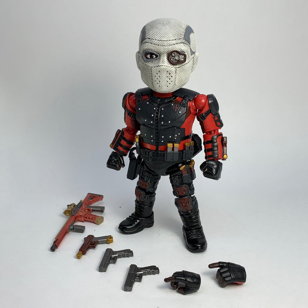 Herocross! DC Suicide Squad Deadshot Hybrid Metal 6” Action Figure HMF#071