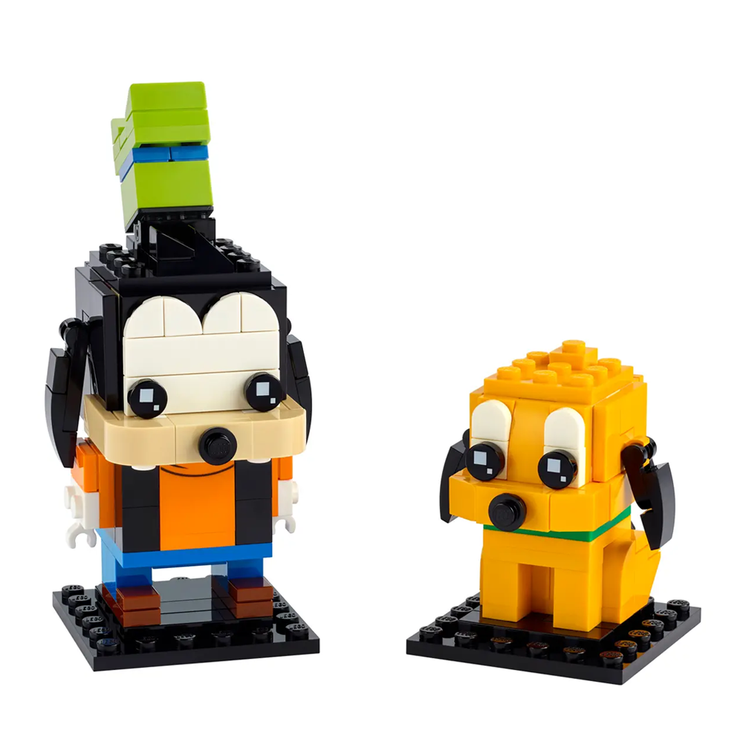 LEGO Disney Brick Headz Pluto Goofy 40378 (214 Pieces)