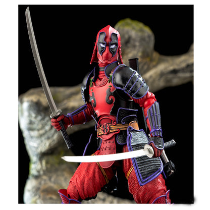 Deadpool Samurai Action Figure – Marvel Comics Collectible with Accessories