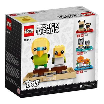 LEGO BrickHeadz 40443 Budgie & Chick (261 Pieces)