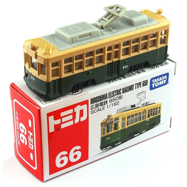 Takara Tomy Tomica No 66 Hiroshima Electric Railway 650 type - Jaiman Toys
