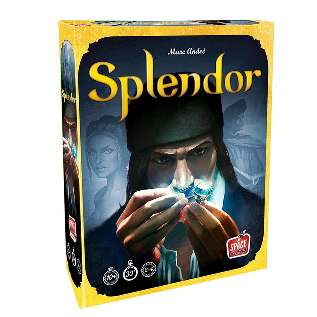 Splendor Board Game by Marc André : Plastic Coins ( High Quality )