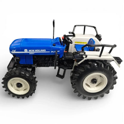 New Holland Agriculture Diecast Tractor Toy Model – Premium Farm Vehicle Replica with Realistic Wheels & Collector