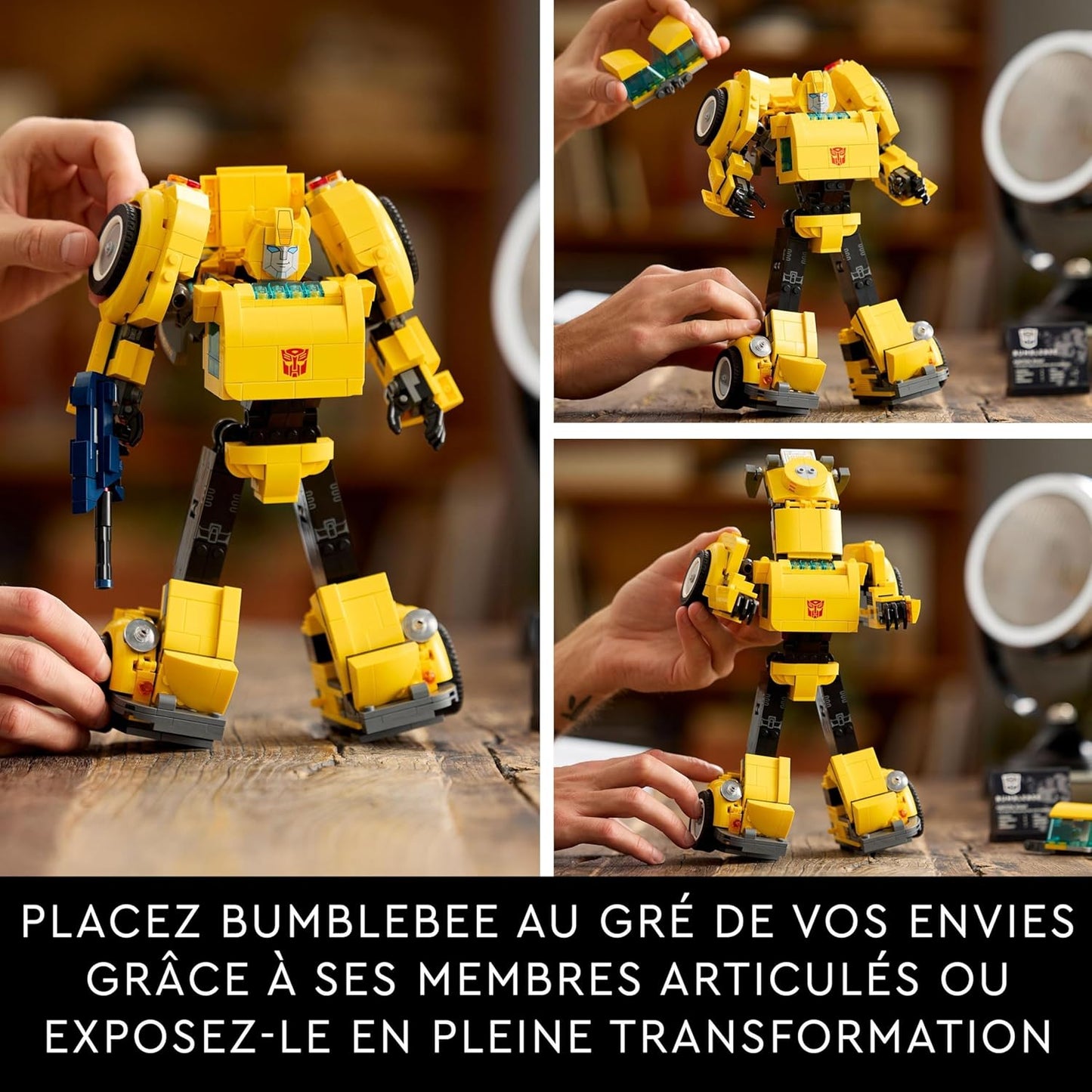 LEGO Icons Transformers Bumblebee Set 10338 Building Blocks