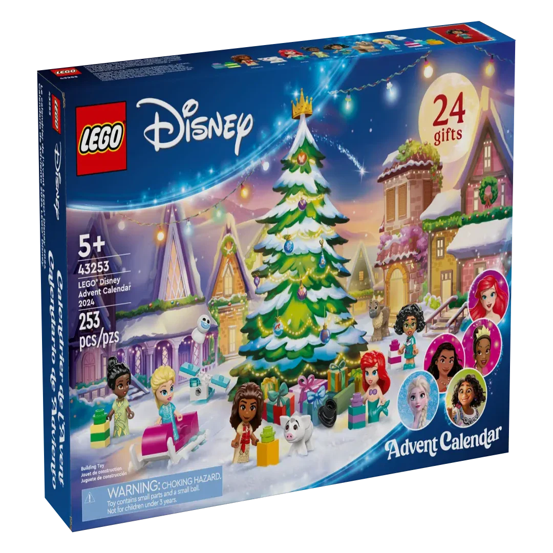 LEGO 43253 Disney Advent Calendar, Kids Building Kit (253 Pieces)