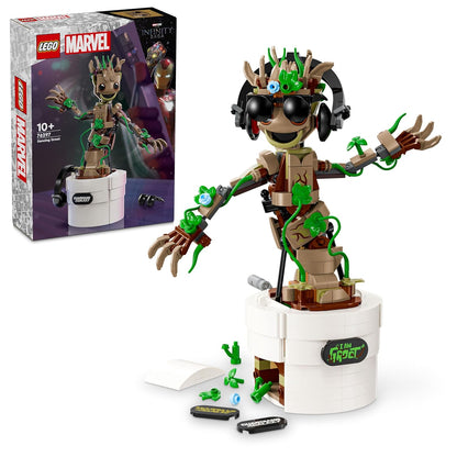 LEGO Marvel Dancing Groot Buildable Animated Toy 76297 Building Blocks