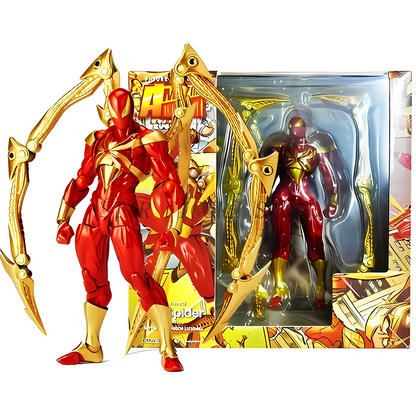 Kaiyodo Amazing Yamaguchi Revoltech No.023 Spider-Man Iron Spider Action Figure