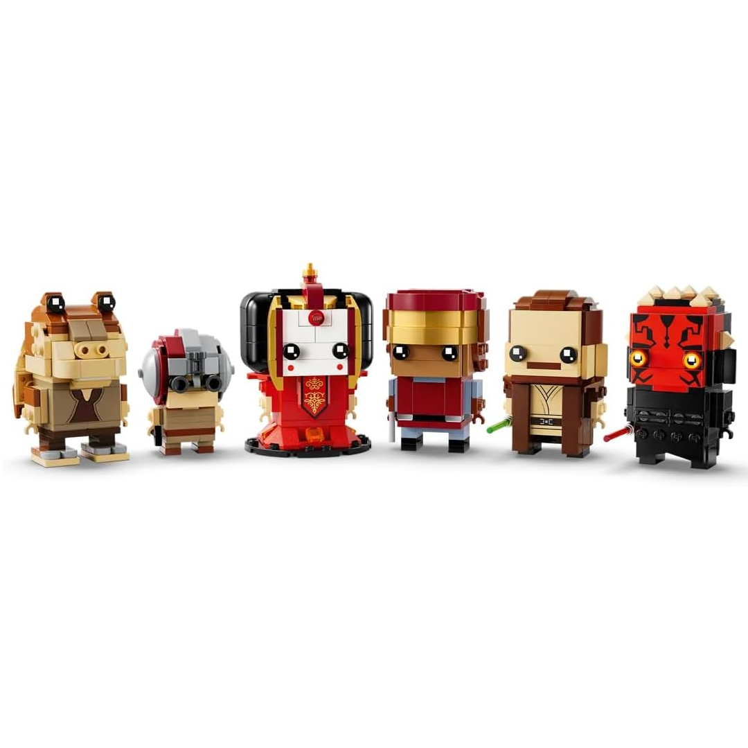 LEGO Star Wars 40676 The Phantom Menace BrickHeadz Anniversary Edition (732 Pieces)