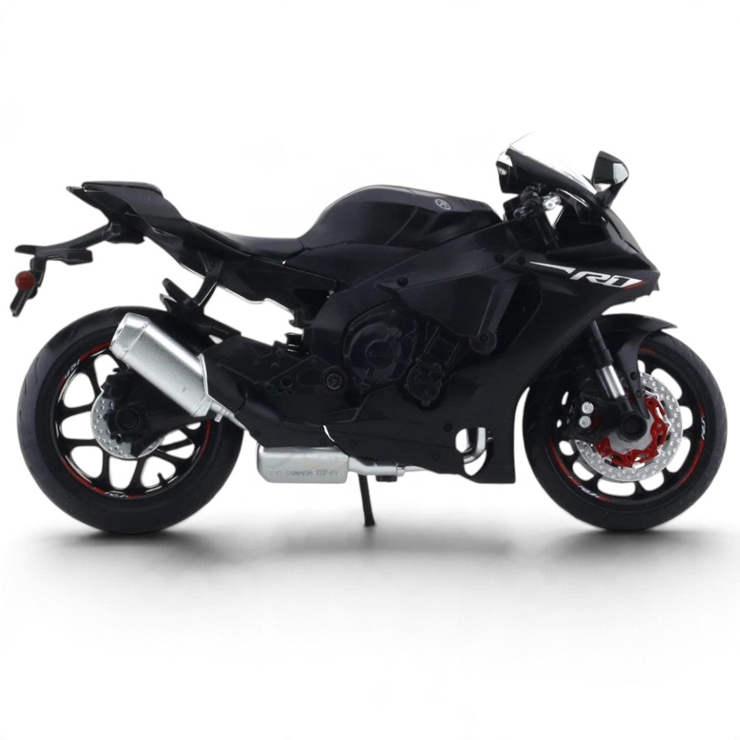 MSZ 1:12 Yamaha YZF-R1 Diecast Sports Motorcycle, Red & White – Collectible Bike Model With 3 Variants