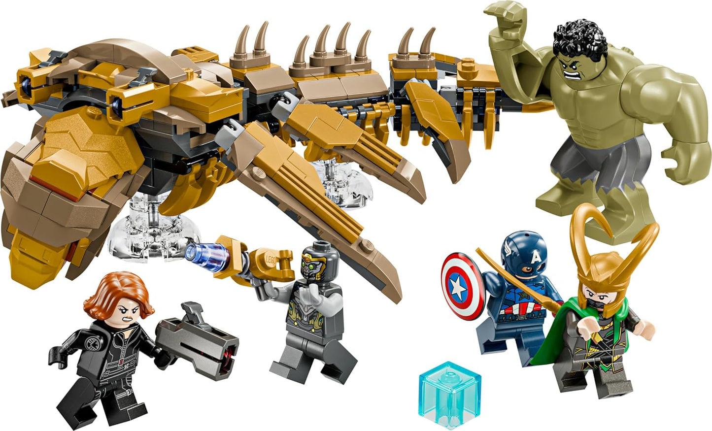 LEGO Marvel The Avengers vs. The Leviathan Playset 76290 Building Blocks